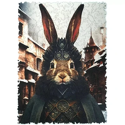 Pop-Art - Count Rabbit Wooden Puzzle - 250 Pieces