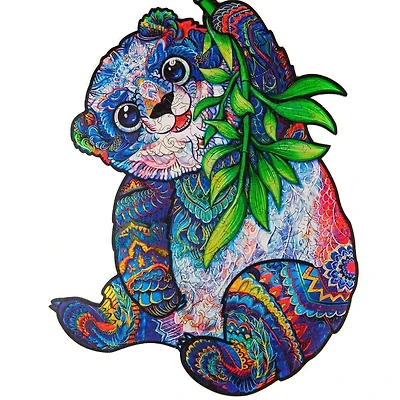 Serious Panda Wooden Puzzle