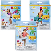 Intex Big Animal Rings - Unicorn, Alligator, Llama