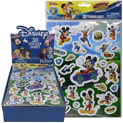 Mickey Clubhouse Raised Sticker Sheet