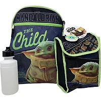 Star Wars "The Child" Baby Yoda 16" Backpack 5pc W/ Lunch Kit