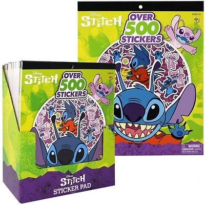 Stitch 8x10 Large 6 Sheet Sticker Book