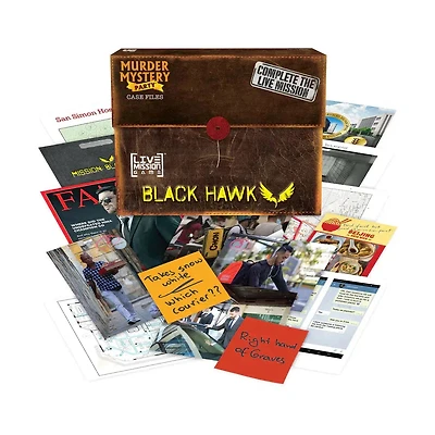 Murder Mystery Party - Case Files: Mission Black Hawk