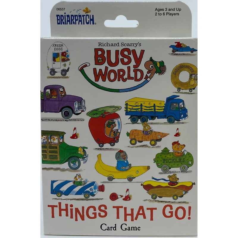 Richard Scarry's Things That Go! Card Game