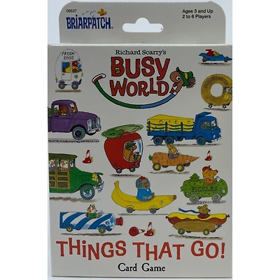 Richard Scarry's Things That Go! Card Game