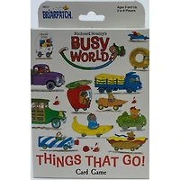 Richard Scarry's Things That Go! Card Game