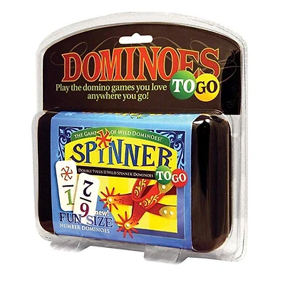 Spinner To Go Numbered Dominoes