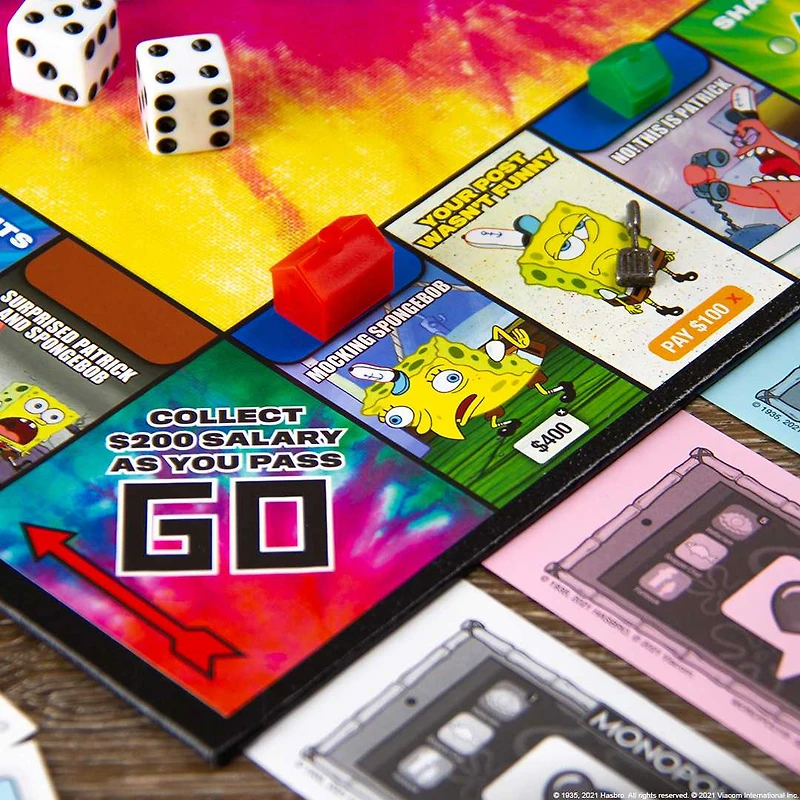Spongebob Squarepants Meme Monopoly Game