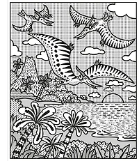 Dinosaurs Magic Painting Book