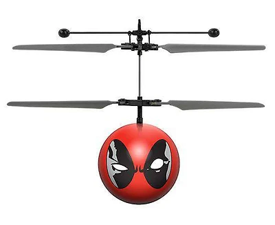 Marvel X-Men Deadpool IR UFO Ball Helicopter