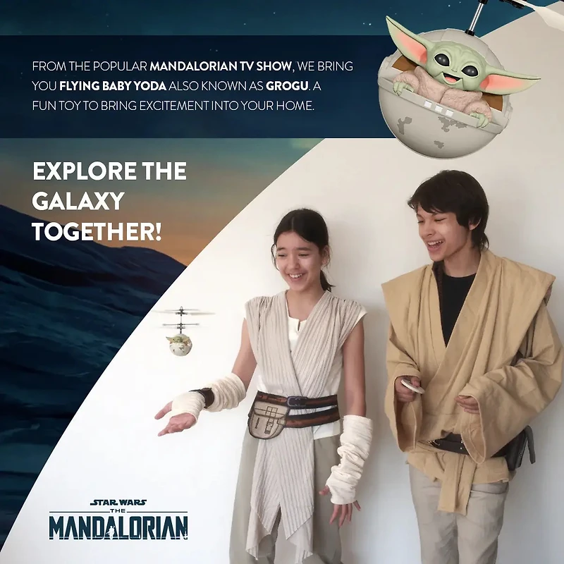 Star Wars Baby Yoda UFO Ball Helicopter