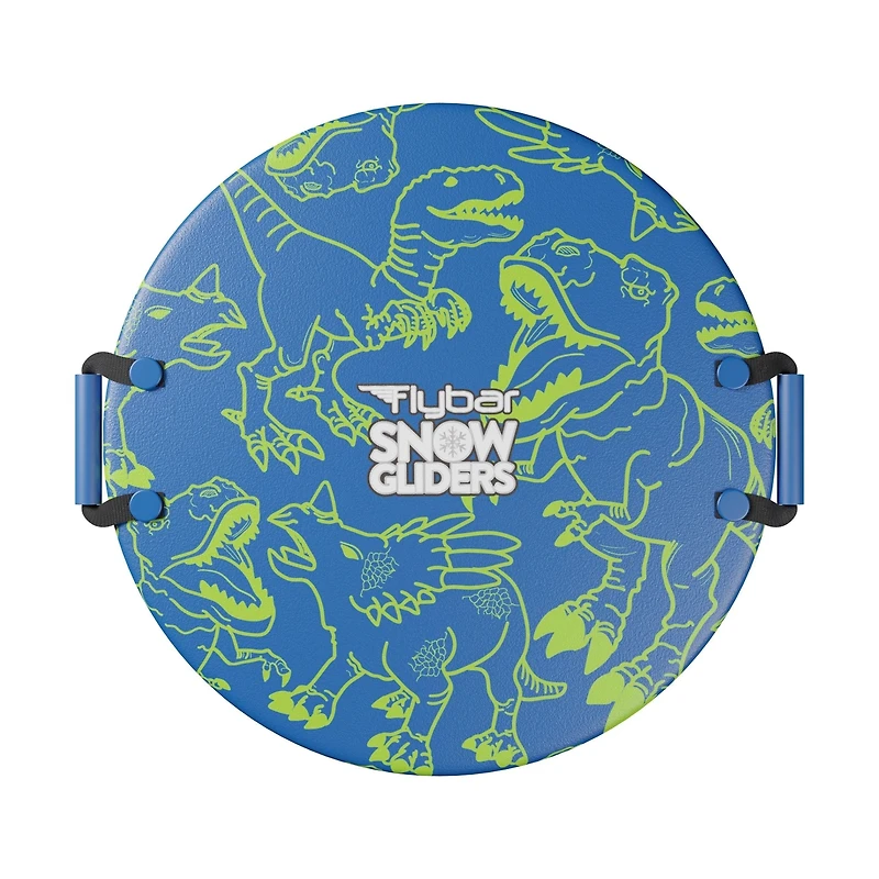 Kids 26" Foam Disc Snow Sled with Slick Bottom & PE Core Build