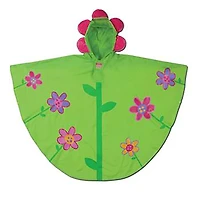 Rain Poncho Flowers