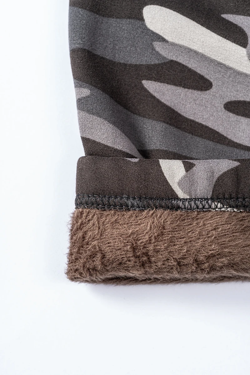 Camouflage - Leggings doublés confortables