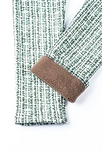 Green Design - Cozy Lined Leggings