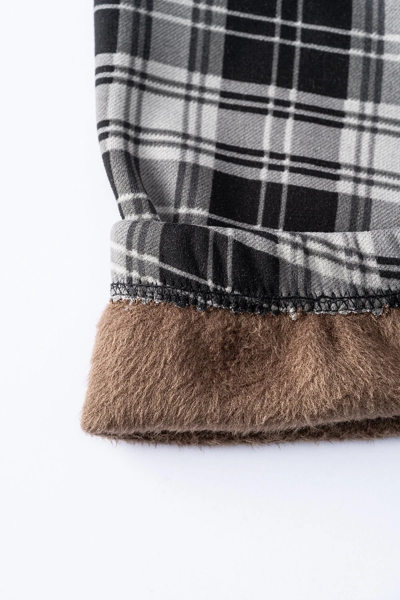 B&G Plaid - Leggings doublés confortables