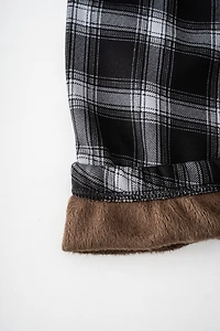 Fancy B&W - Cozy Lined Leggings