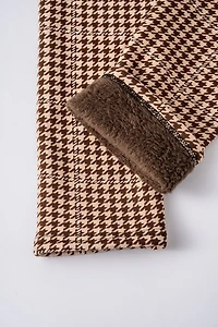 B&B Houndstooth - doublé confortable
