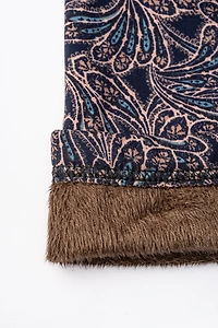 Print de feuille - doublé confortable