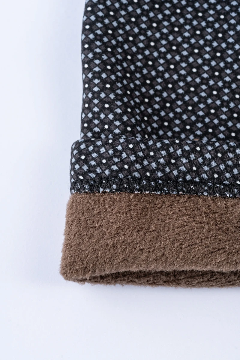 Tiny Squares - Cozy Lined Leggings