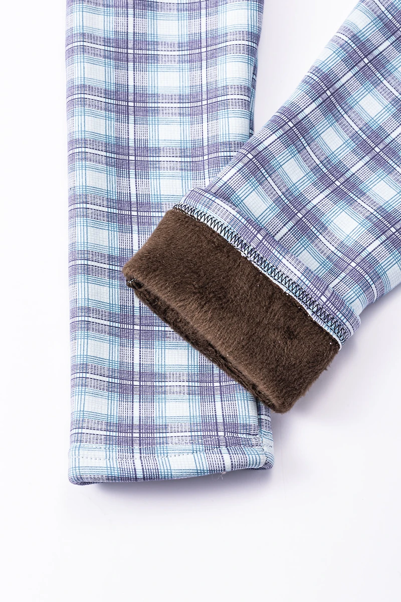Sky Scottish - Cozy Lined Leggings