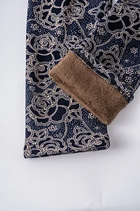 Fancy Roses - Cozy Lined Leggings
