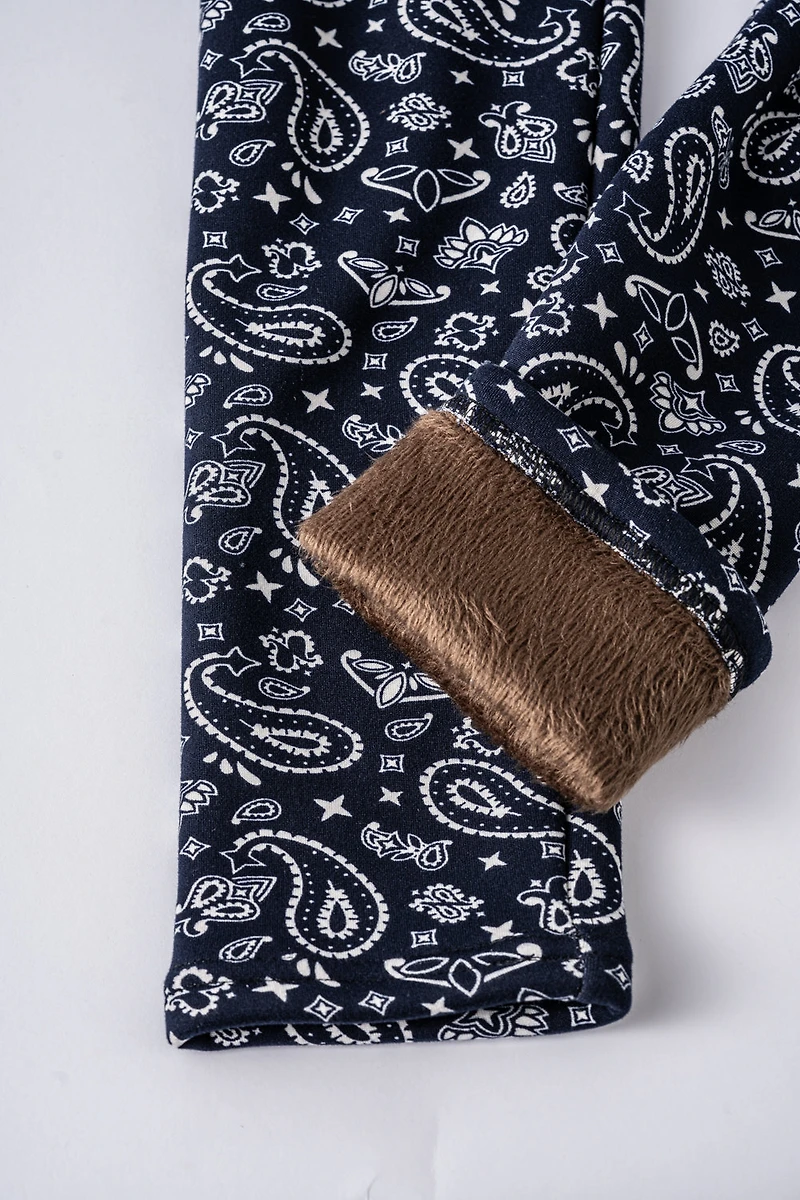 Dark Blue - Cozy Lined Leggings