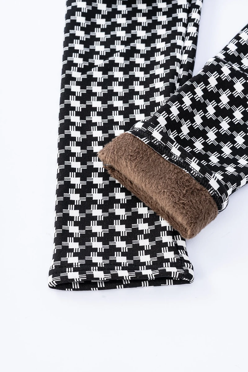 Black Xcross - Leggings doublés confortables