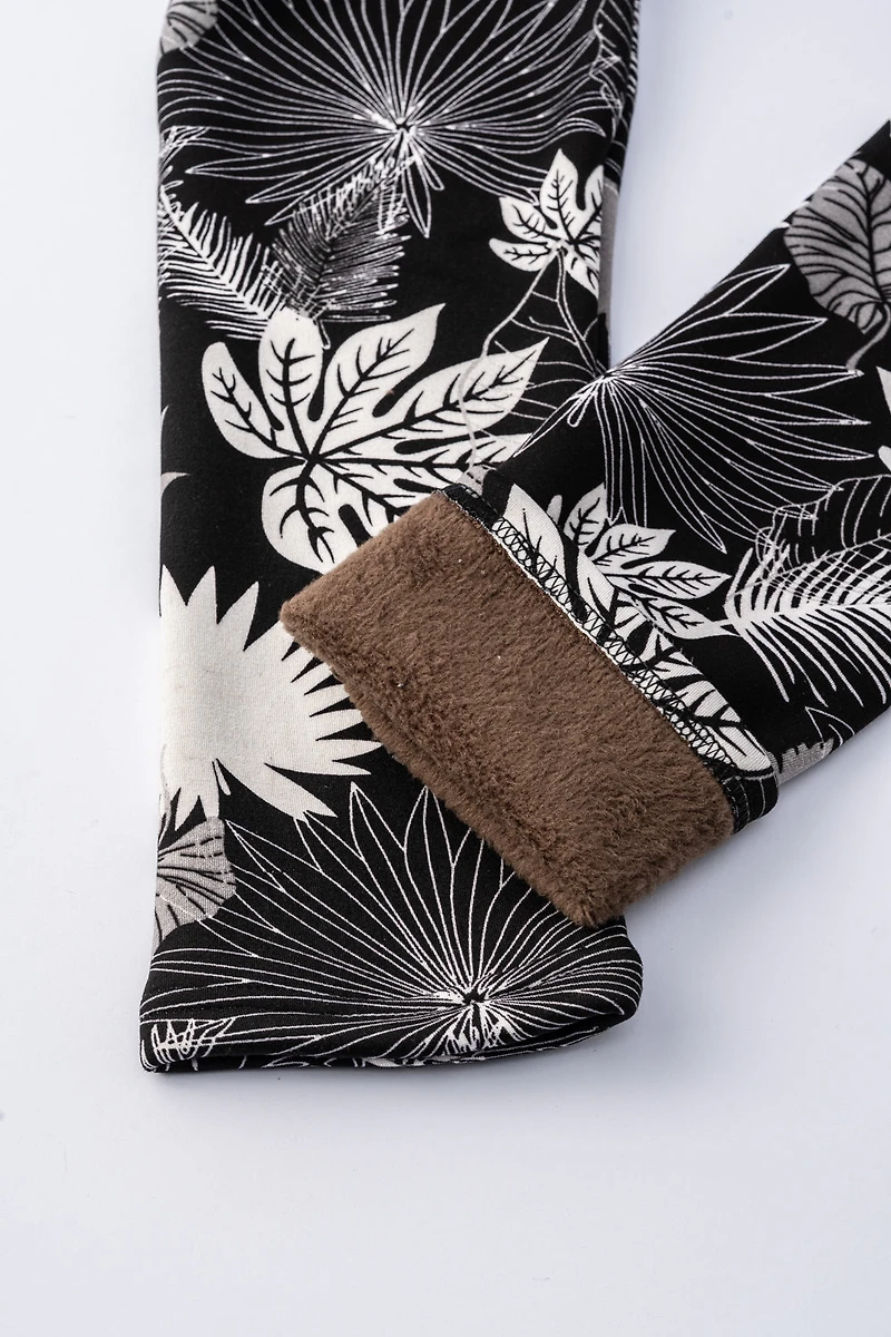 Botanical - Cozy Lined Leggings