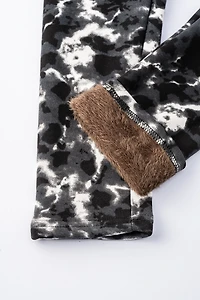 Black Dye - Cozy Lined Leggings