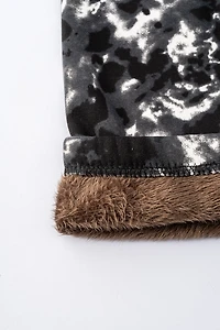 Black Dye - Cozy Lined Leggings