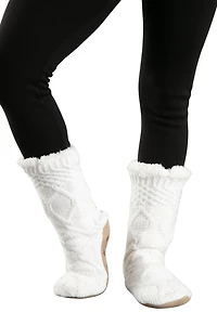 Pink - Cozy Slipper Socks