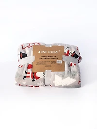 Bonhomme de neige câlin - Couverture Sherpa