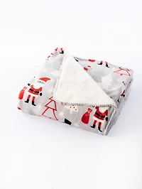 Bonhomme de neige câlin - Couverture Sherpa