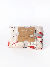 Cozy Claus - Sherpa Blanket