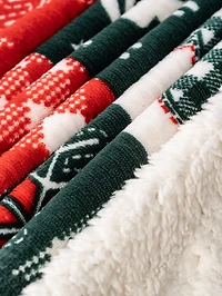 Wonderland Xmas - Sherpa Blanket