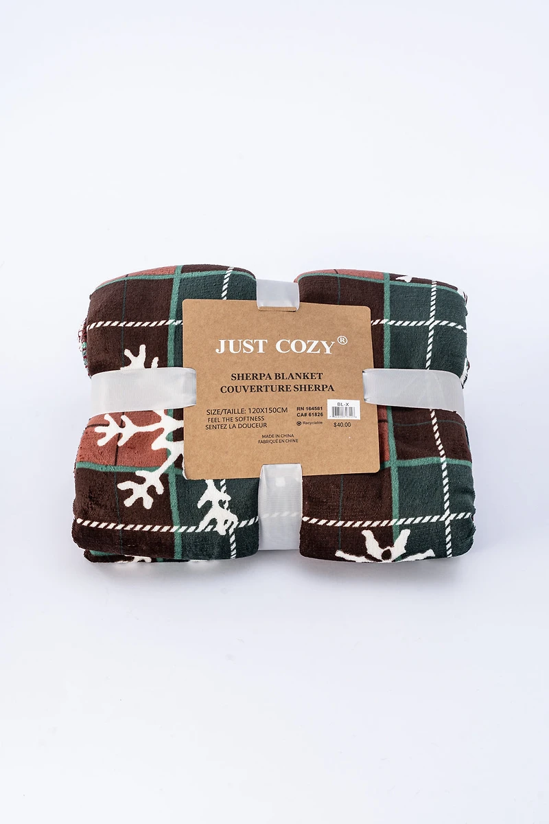 Magie de Noël - Couverture Sherpa