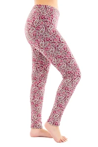 Damask - Cozy Lined Leggings