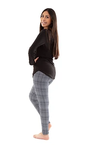 Glen Plaid - Cozy Lined Leggings