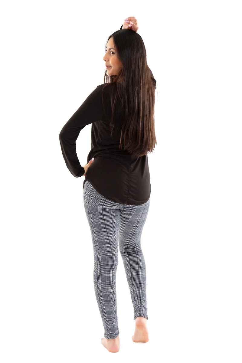 Glen Plaid - Cozy Lined Leggings