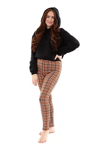 Orange Tartan - Cozy Lined