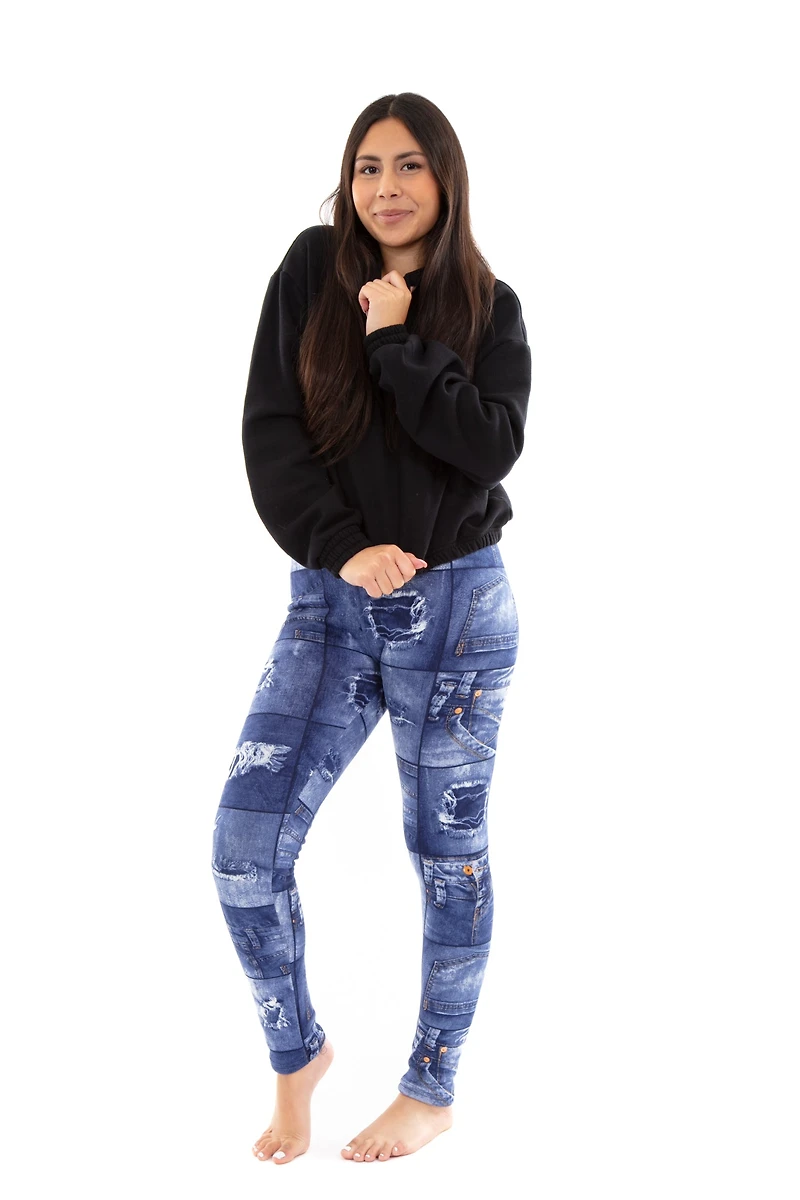 Denim tendance - Doublé confortable