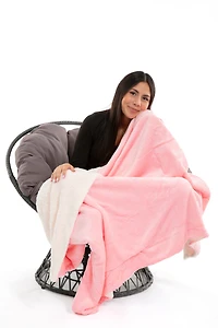 Pink - Sherpa Blanket