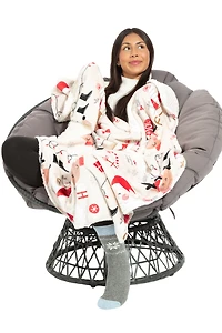 Cozy Claus - Sherpa Blanket