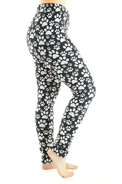 White Paws - Leggings doublés confortables
