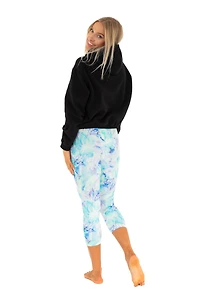 Bluish Jungle - Capris