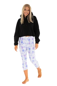 Couleurs bleu et rose - Capris