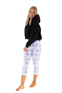Couleurs bleu et rose - Capris