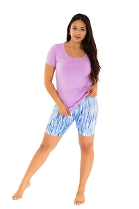 Lignes en bleu - shorts