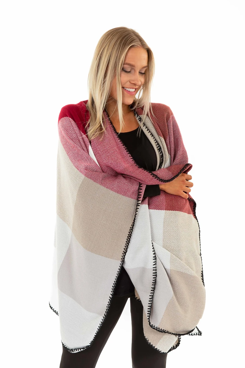 Karin - Poncho Scarf